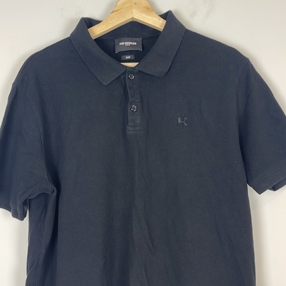 The Kooples black polo shirt size extra large - Picture 2 of 9